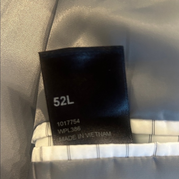 Haggar Men's Pinstriped Blazer - Blue/gray and White - Picture 2 of 5